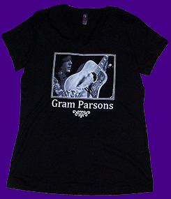 Women's Gram Parsons Guitar shirt